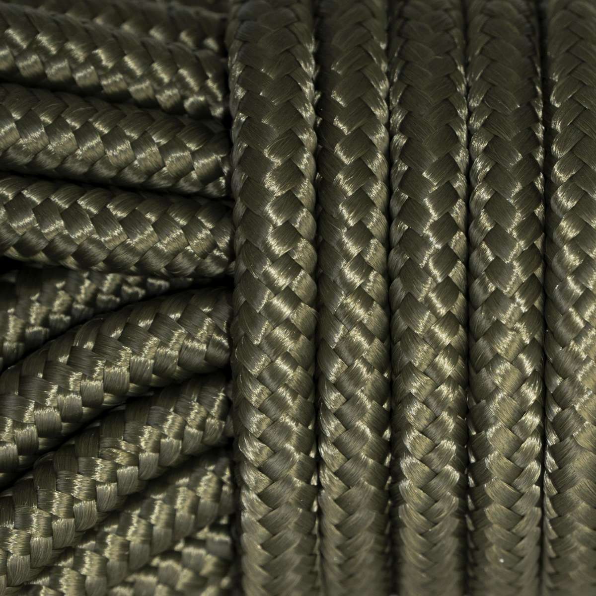 Pentagon Σχοινί Διαμέτρου 10mm με Μήκος 15m Πράσινο Olive 10mm x 15m